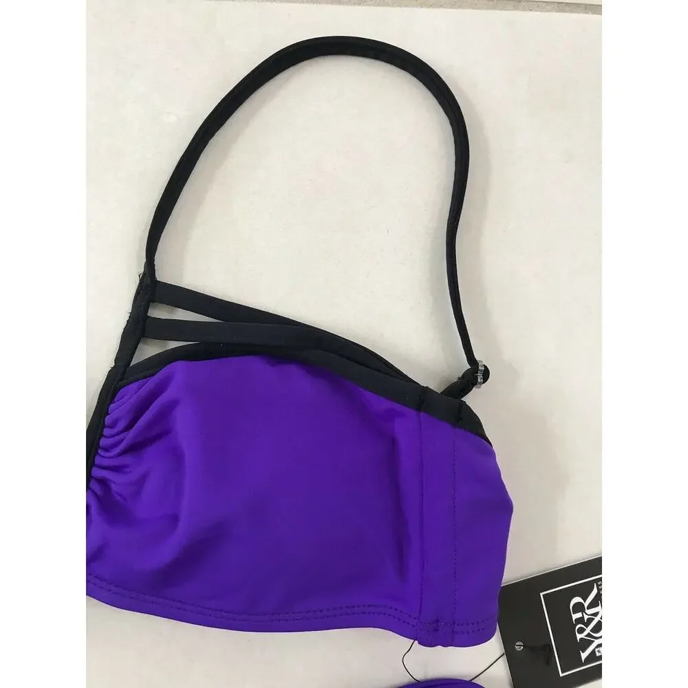 Young & Reckless Veronique Pleated Padded Bikini Set Swim